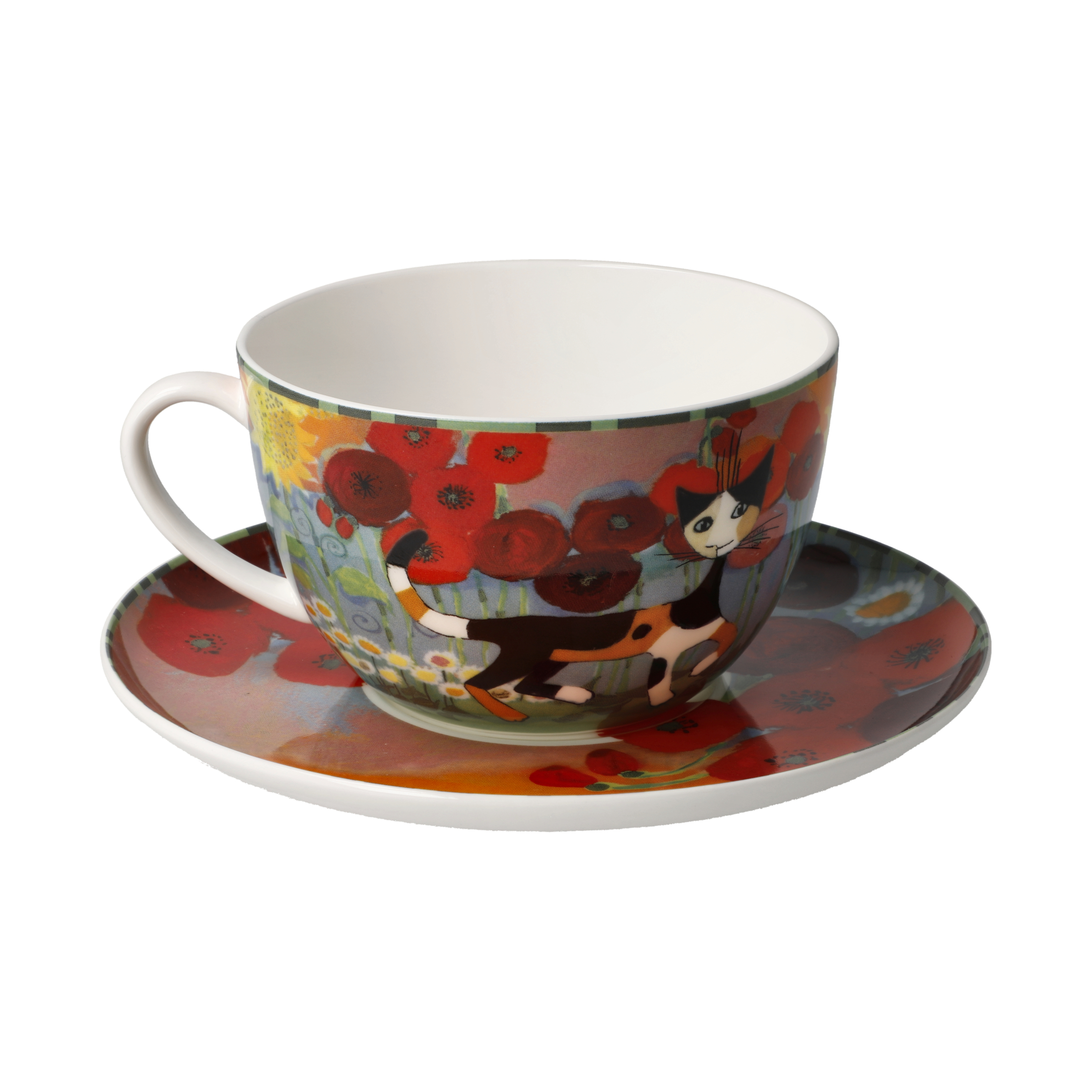 Goebel - Rosina Wachtmeister - Kaffekopp + Fat " Lestate in giardino" - 3