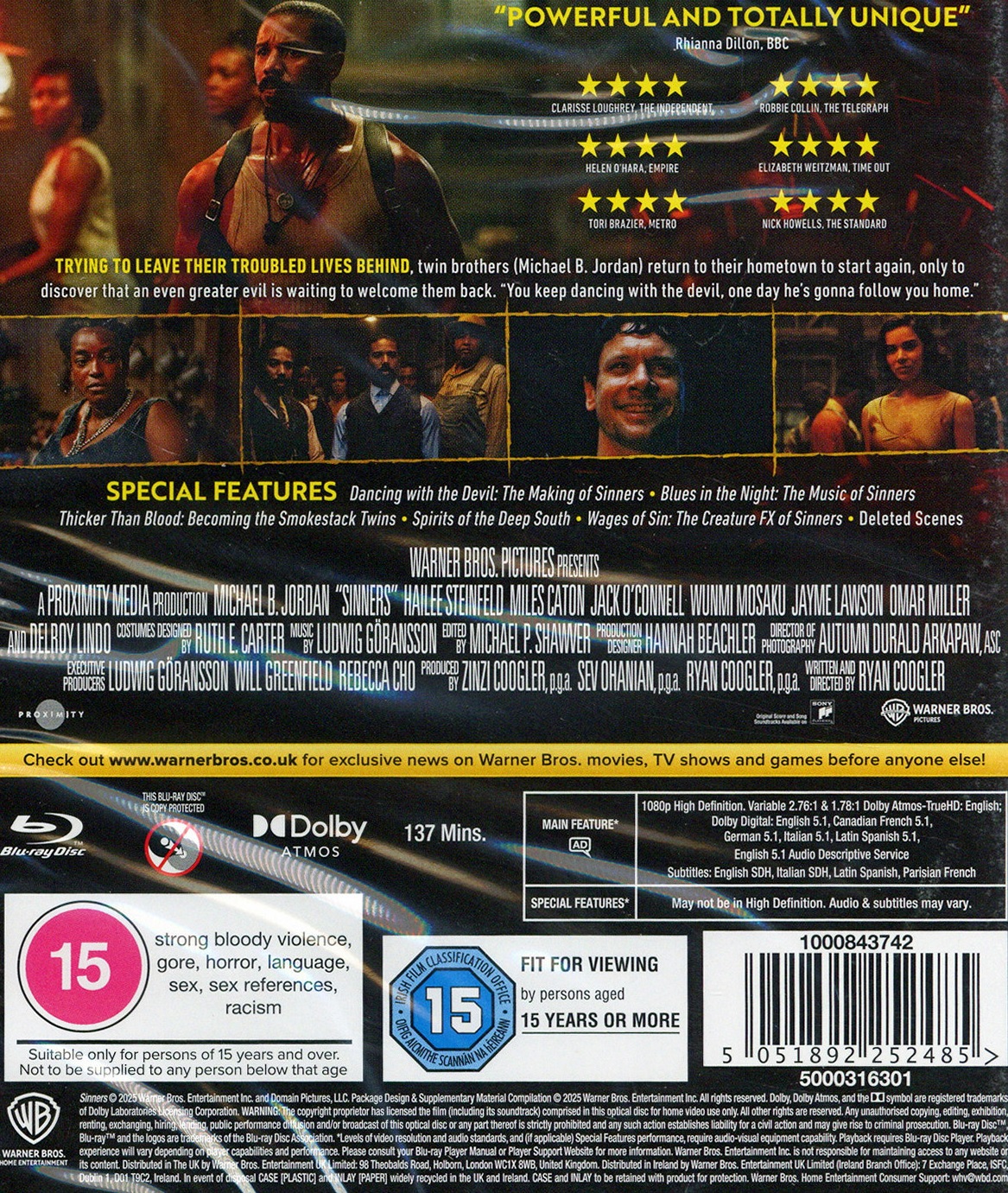Sinners (ej svensk text) (Blu-ray) - 2