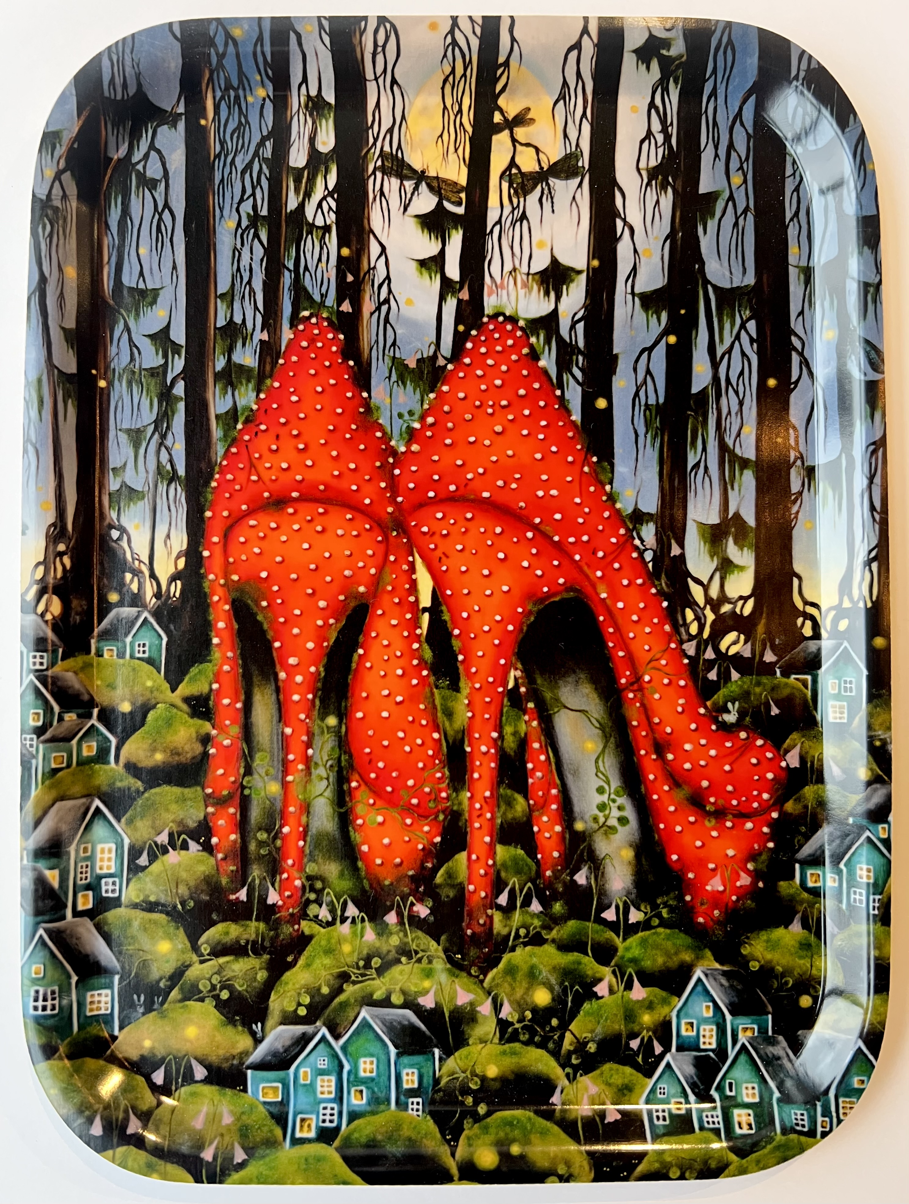 6. Amanita forest - bricka 