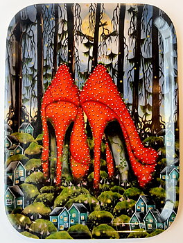 6. Amanita forest - bricka 