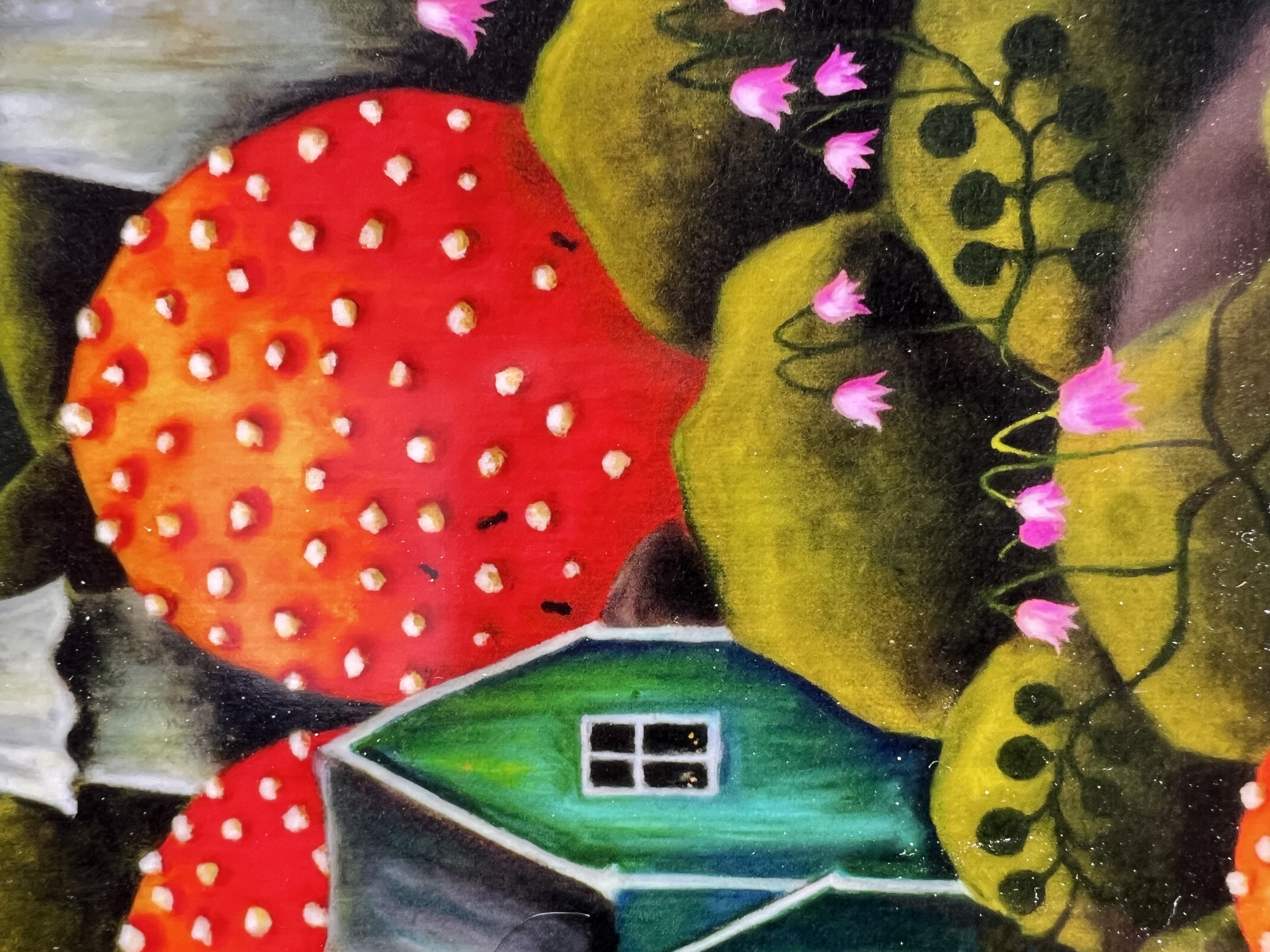 Deep in the forest  - wodden tray - 4