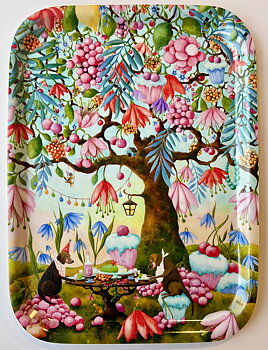 3. Cupcake Garden - bricka 