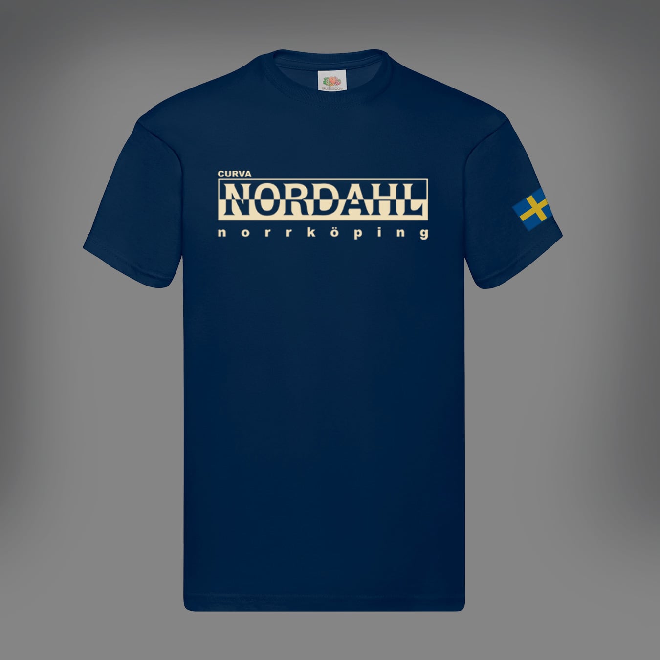 Curva Nordahl - Sverige - T-shirt (Blå)