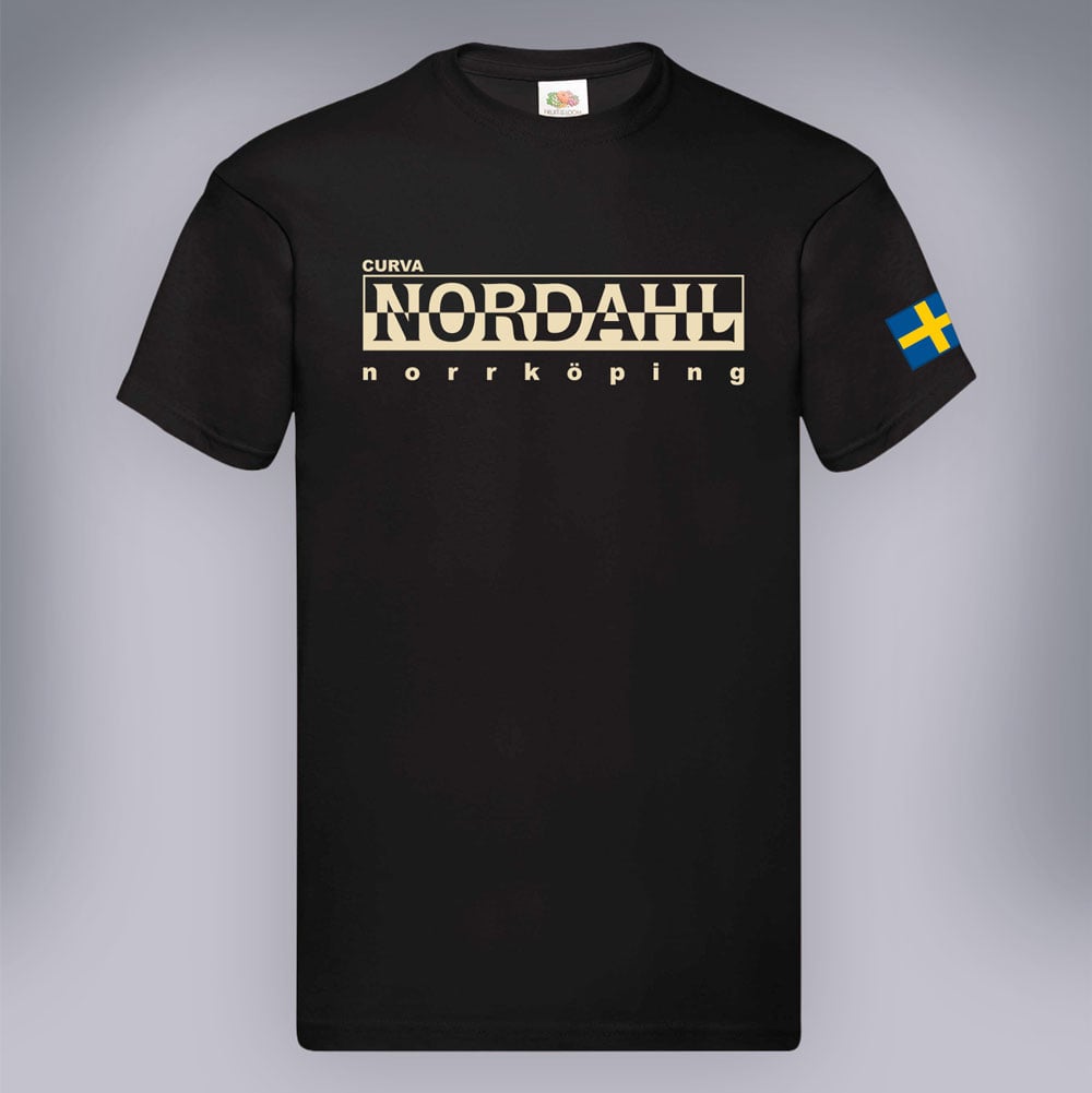 Curva Nordahl - Sverige - T-shirt (Svart)