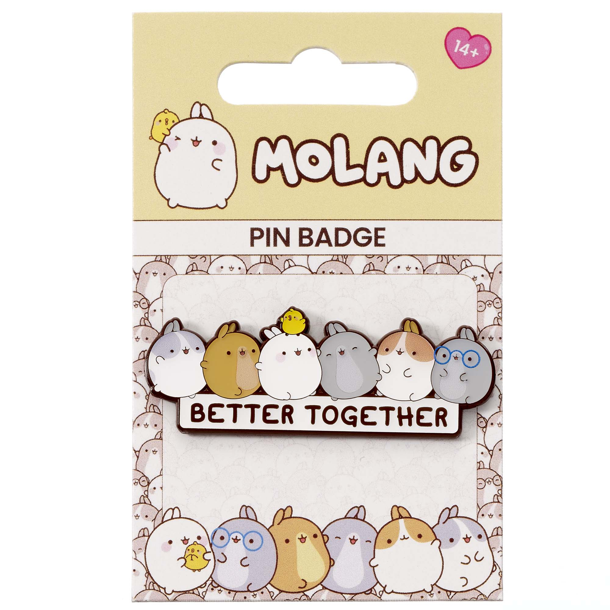 Molang Better Together Pin 5,5 cm - 3