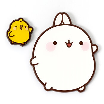 Molang och Piu Piu Pin Pin 3,5 cm