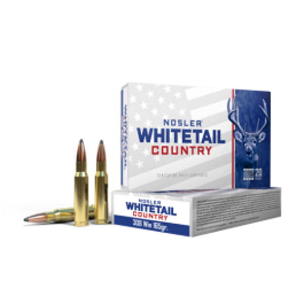 Nosler Whitetail  Solid Base - WCA-308 Win 165g SB SP