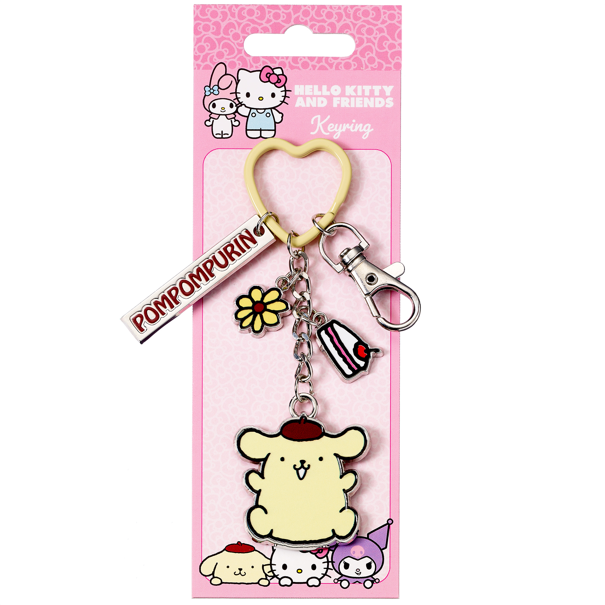 Pompompurin Nyckelring med Berlocker - 3