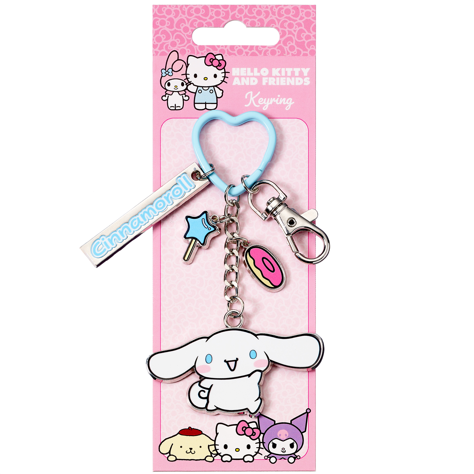 Cinnamoroll Nyckelring med Berlocker - 3