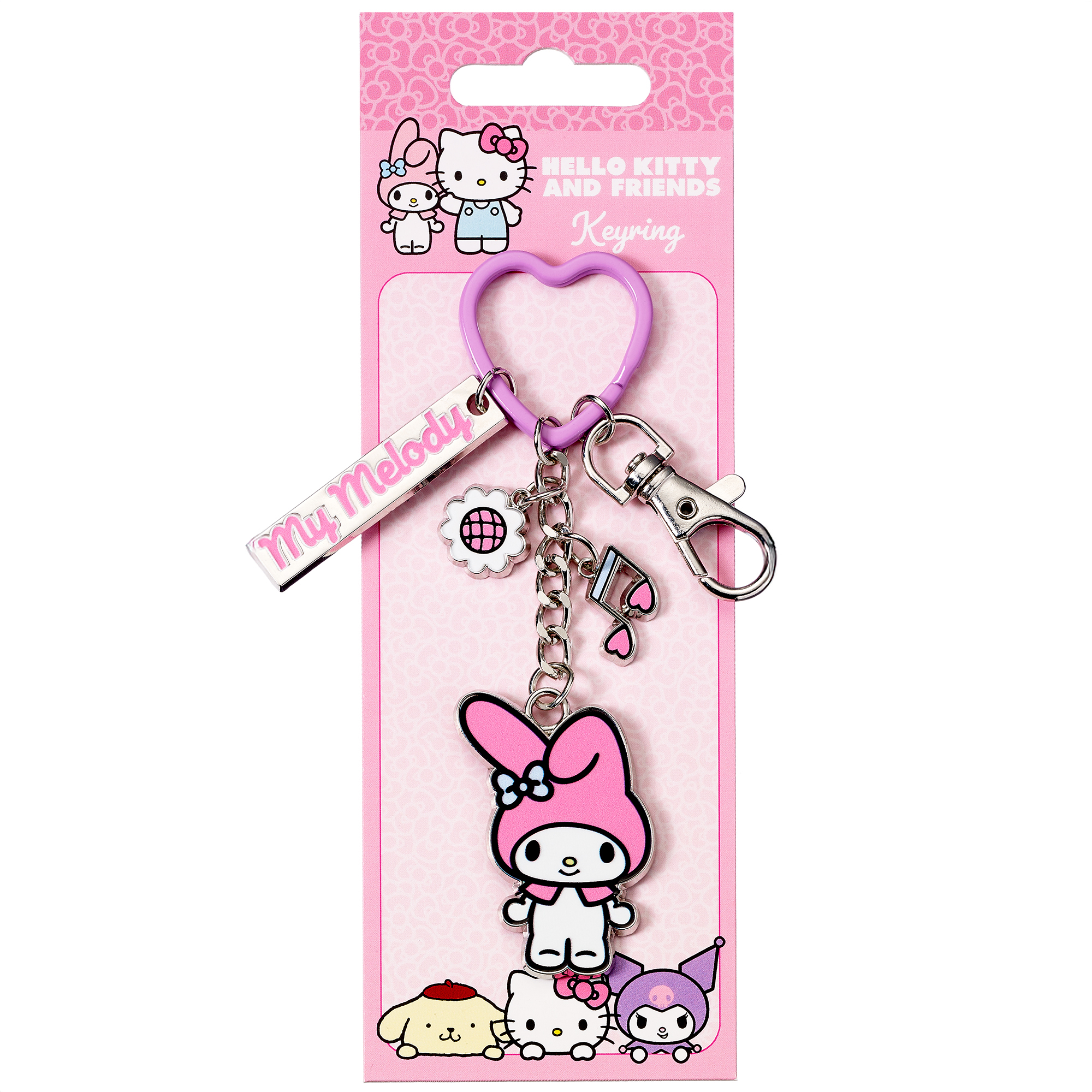 My Melody Nyckelring med Berlocker - 3
