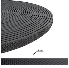 Vattentät webbing Super Grip, 16 mm