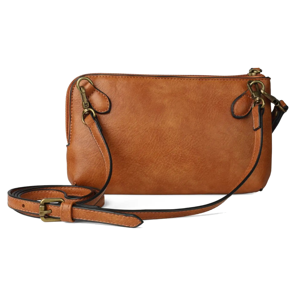 Axelremsväska/Clutch AWST Intl Bett Brun  - 2