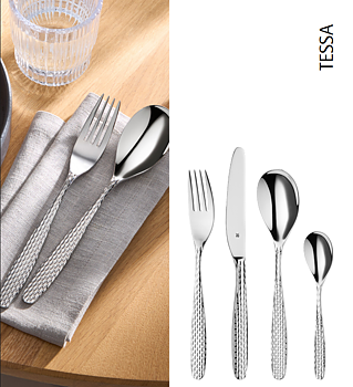Bestick Tessa Polerat Rostfritt 18/10 WMF Professional The New Easy