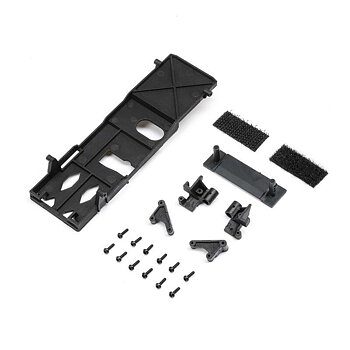 AXIAL Shock/Body Mount, Battery Tray: SCX24 Lexus GX 470