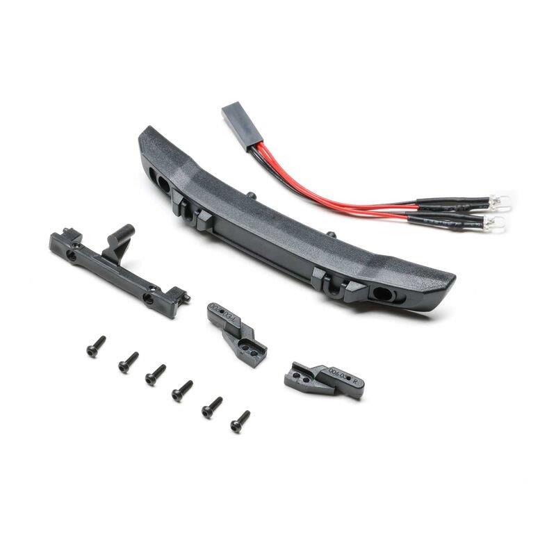 AXIAL Front Bumper with LED: SCX24 Ford Bronco