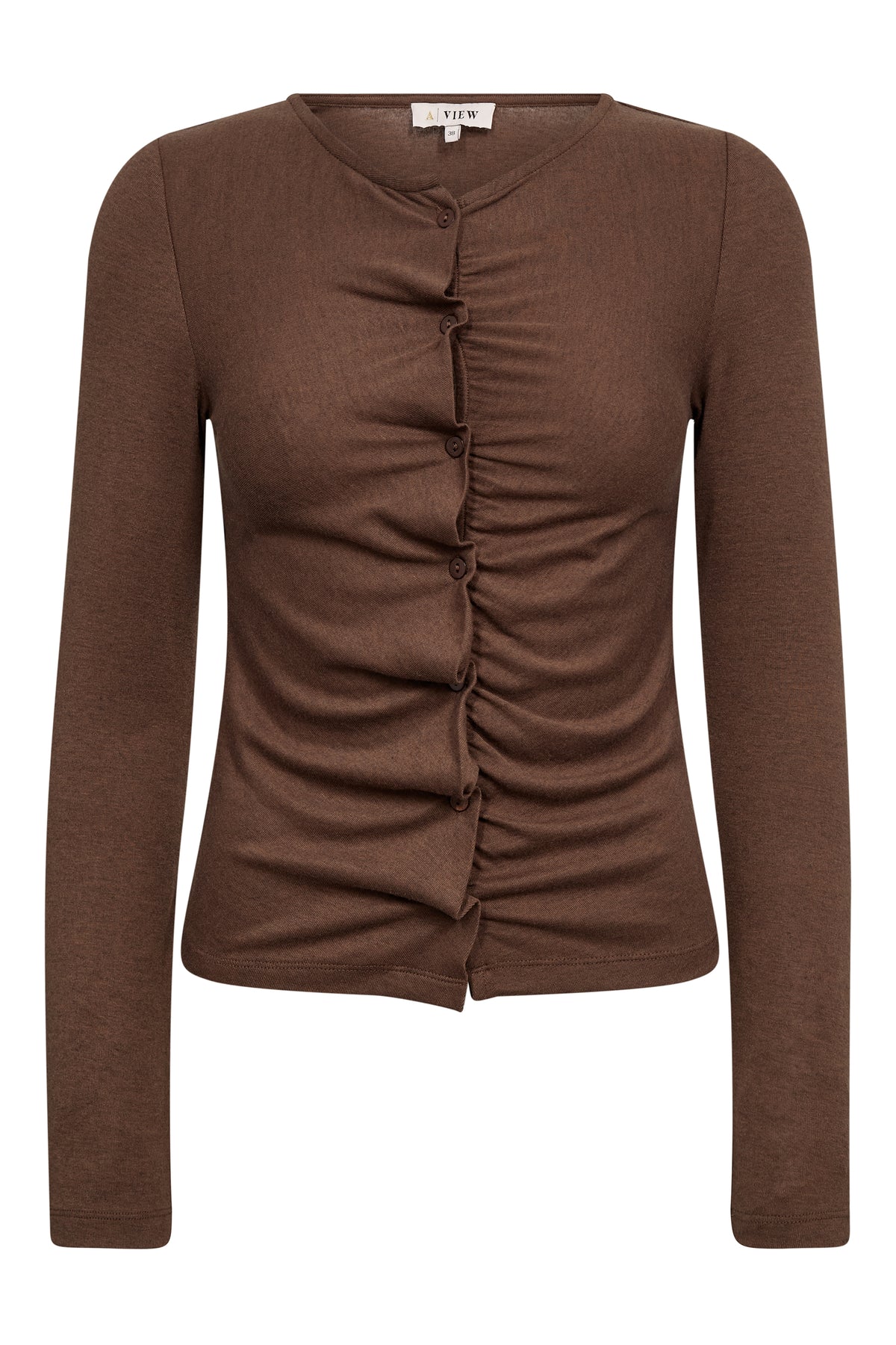 A-View - Alisia Blouse Brown - 4