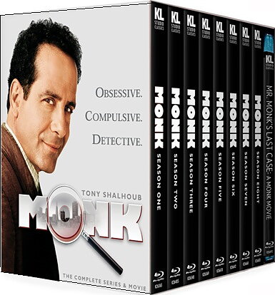 Monk: The Complete Series & Movie (BLU-RAY)