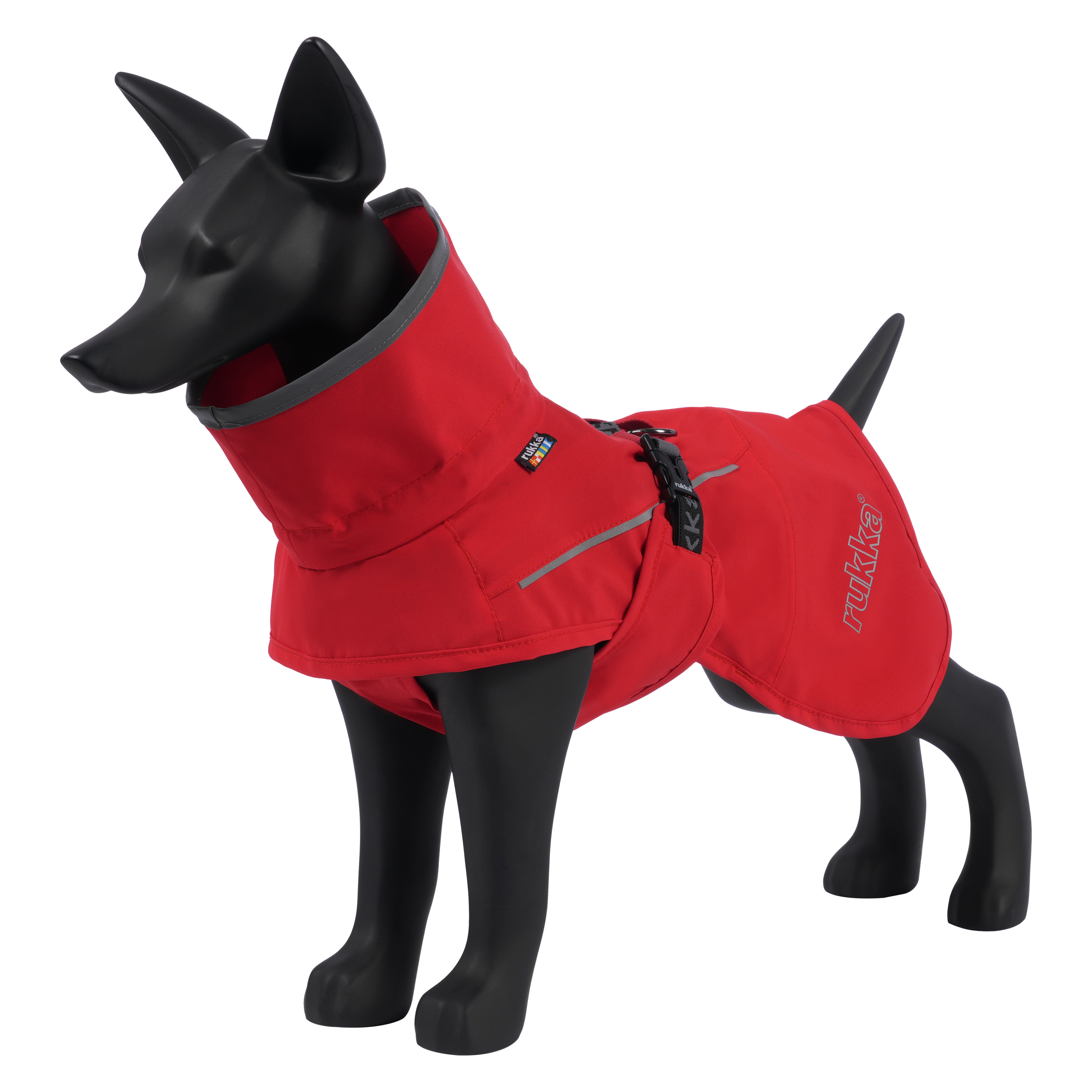 Rukka Pets Thrill Mini Regnjacka -  Röd - 2