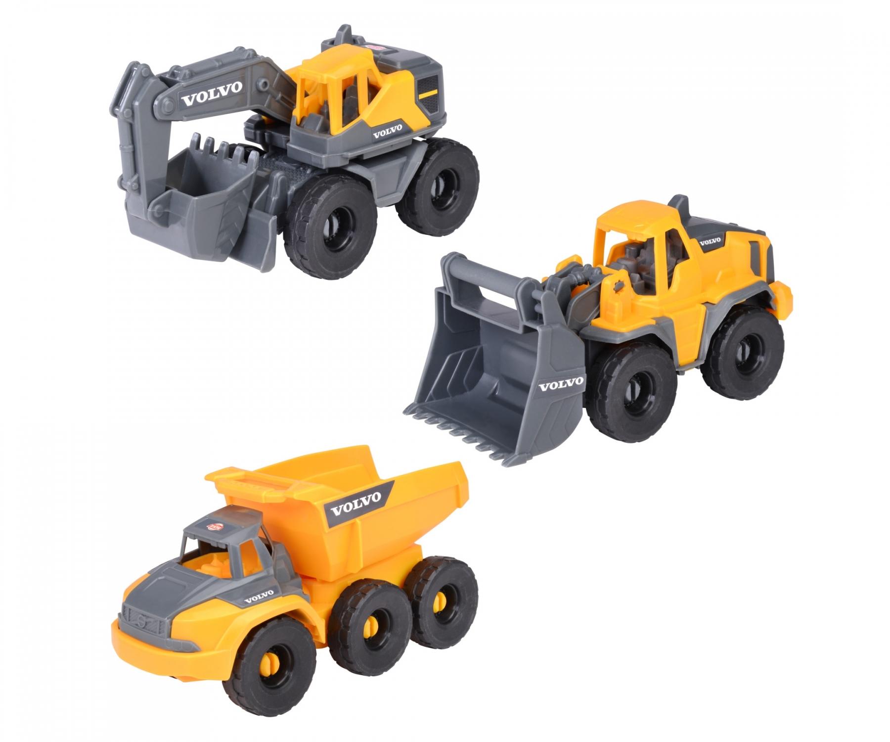 Volvo Arbetsfordon 3-pack, 16 cm - 6