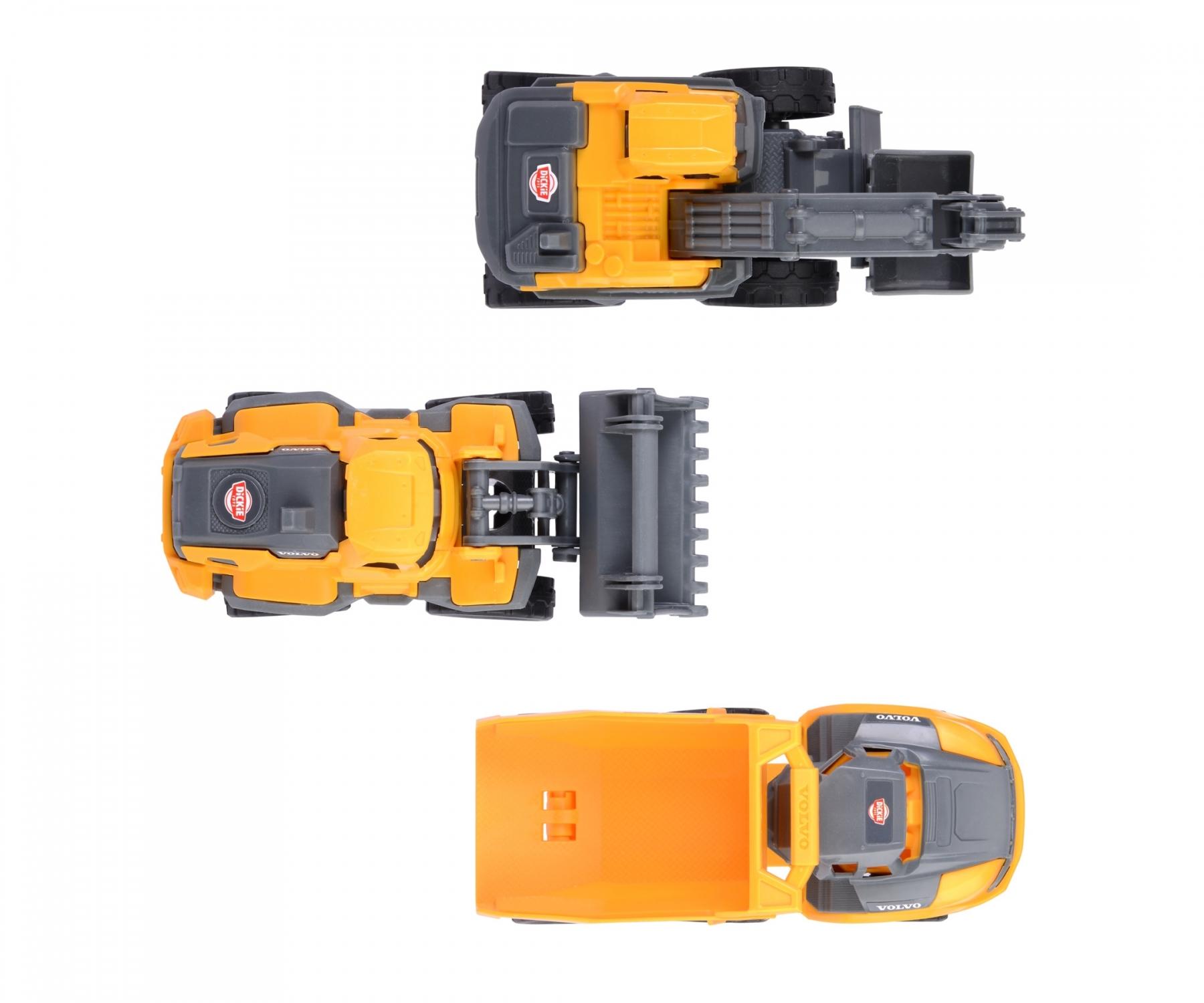 Volvo Arbetsfordon 3-pack, 16 cm - 4