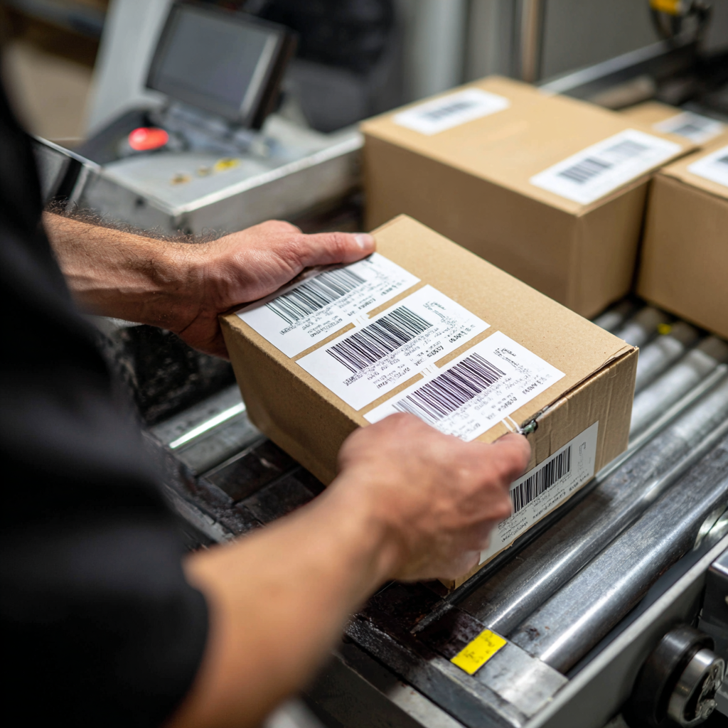 Skriva ut fraktetiketter från Abicart - Textalk Abicart