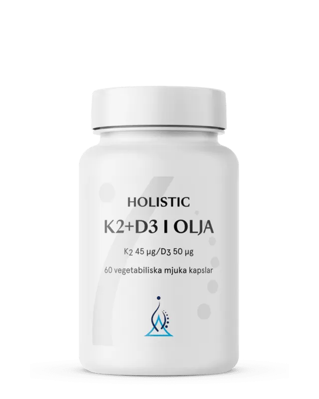 K2+D3 i olja, 60kap, Holistic