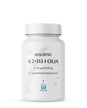 K2+D3 i olja, 60kap, Holistic