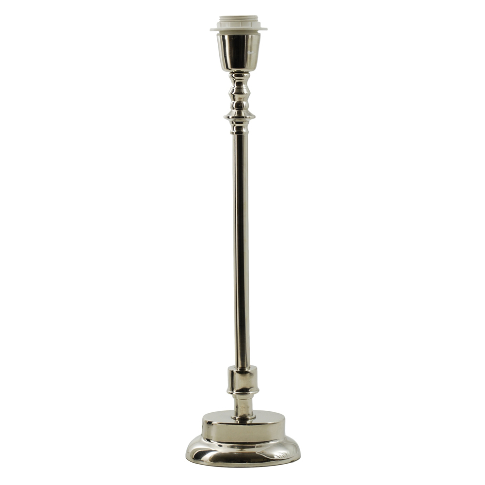 Lampfot Diva silver