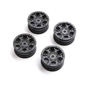 AXIAL 1.0 Ford Bronco Wheel, Black (4): SCX24