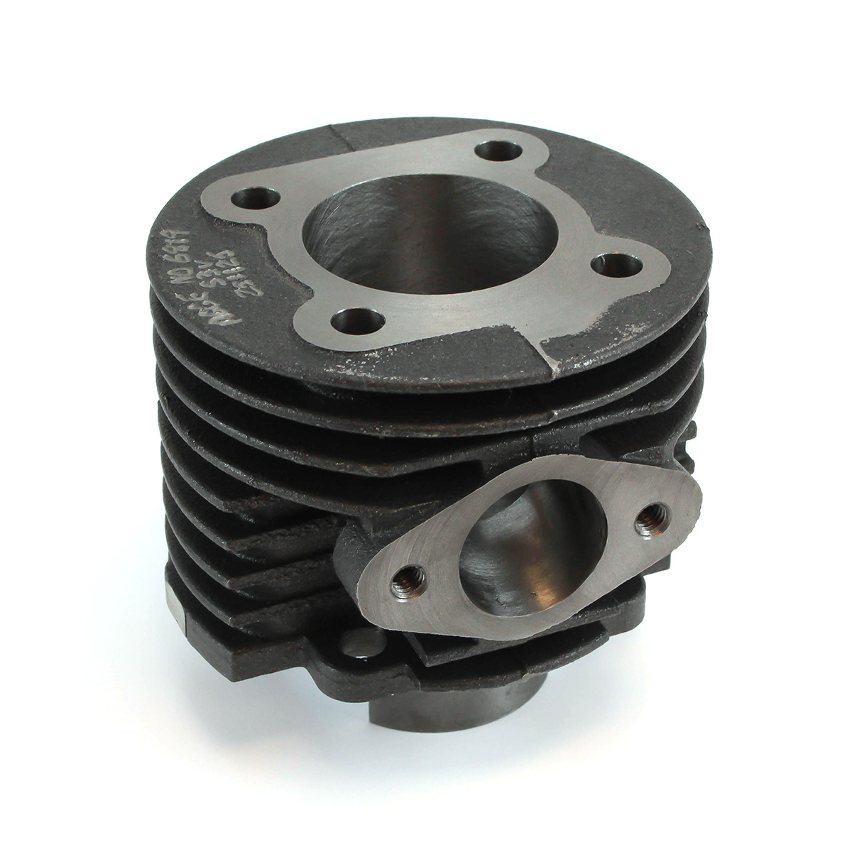 Cylinder Puch blæserkølet, 41/12mm S3V - Portet og bearbejdet af Tiveden motor, 6,9 hk - 4