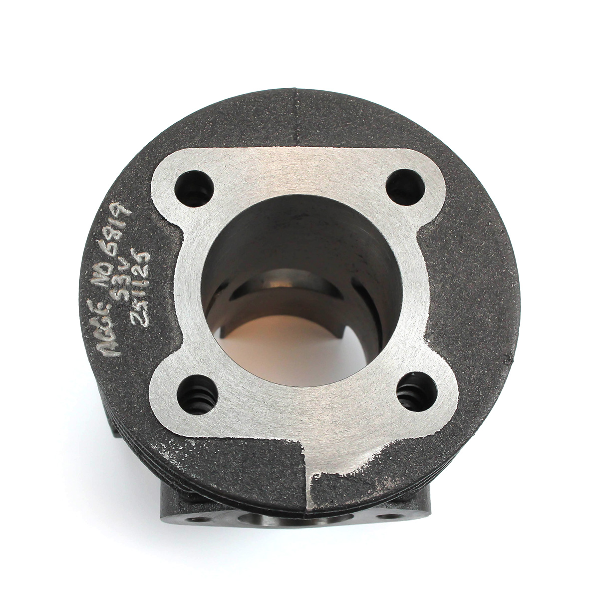 Cylinder Puch blæserkølet, 41/12mm S3V - Portet og bearbejdet af Tiveden motor, 6,9 hk - 5