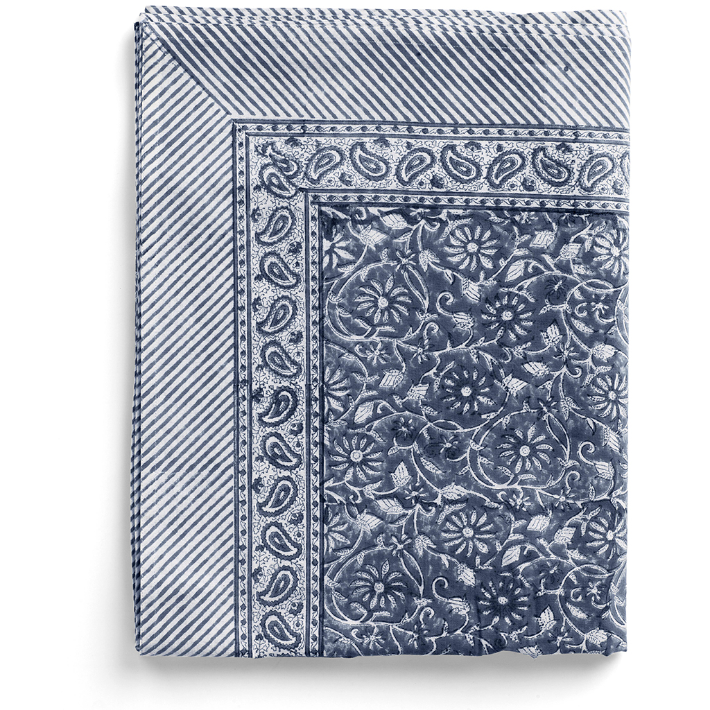Bomullsduk Margerita Navy Blue - 2