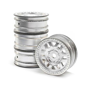 AXIAL 1.0 KMC Machete Wheels, Satin (4): SCX24