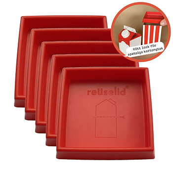 Reuselid Röd 5st