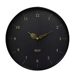 Klocka MLTN - MORE - Sv/Sv 40 cm diam