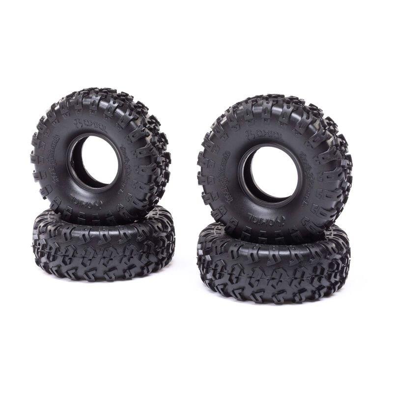 AXIAL 1.0 Rock Lizards Tires 2.44in (4): SCX24
