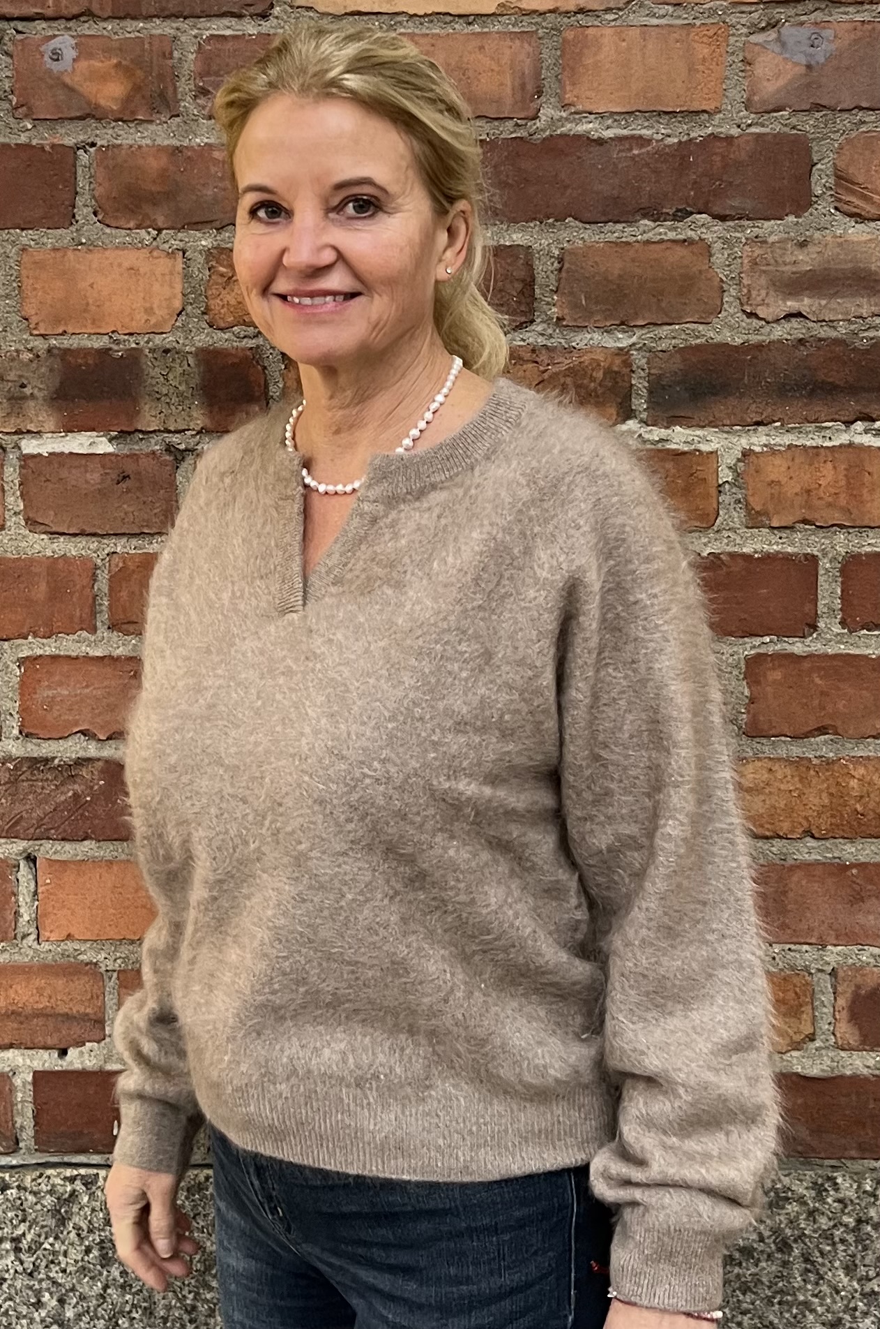 Wien borstad cashmere tröja - 9