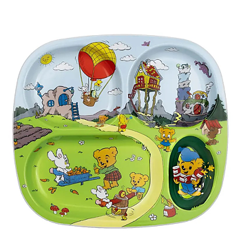Rätt Start Tallrik med fack - Bamse 