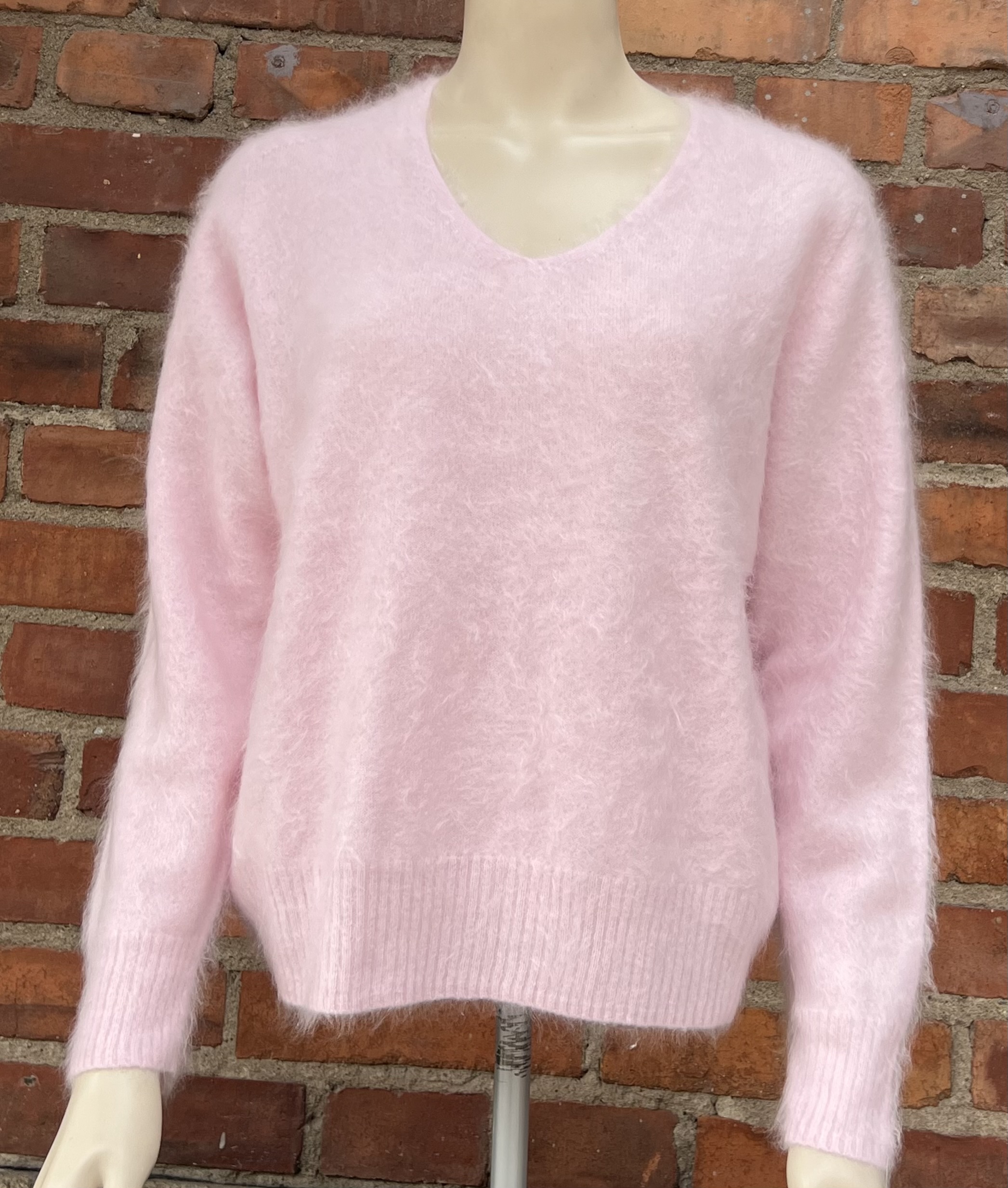 Cannes borstad cashmere tröja - 9
