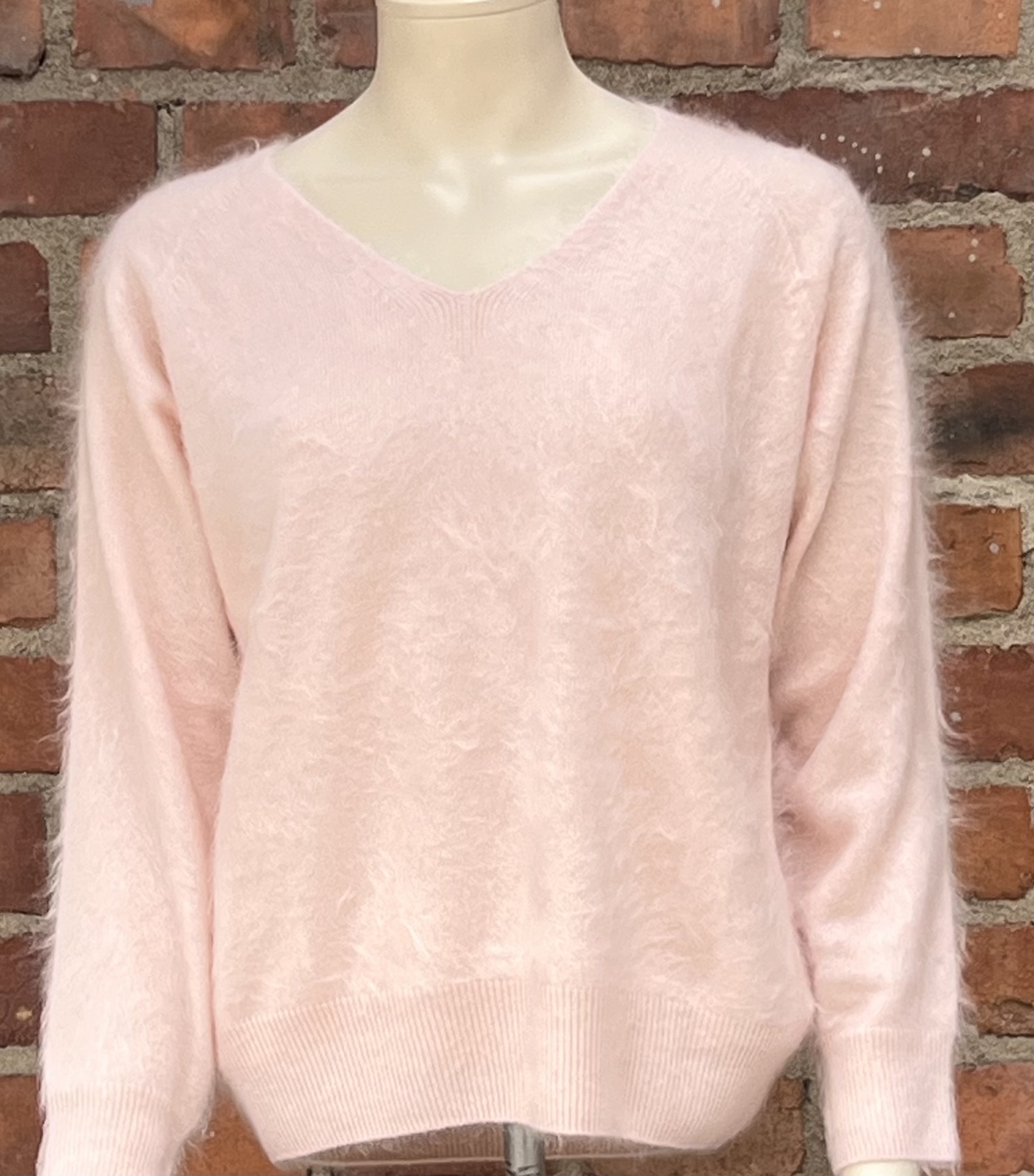 Cannes borstad cashmere tröja - 10