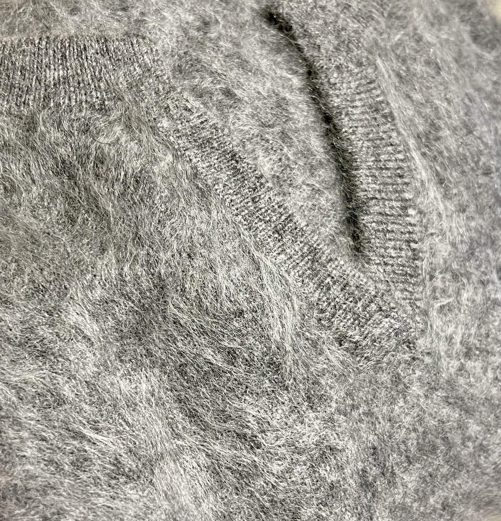 Cannes borstad cashmere tröja - 7