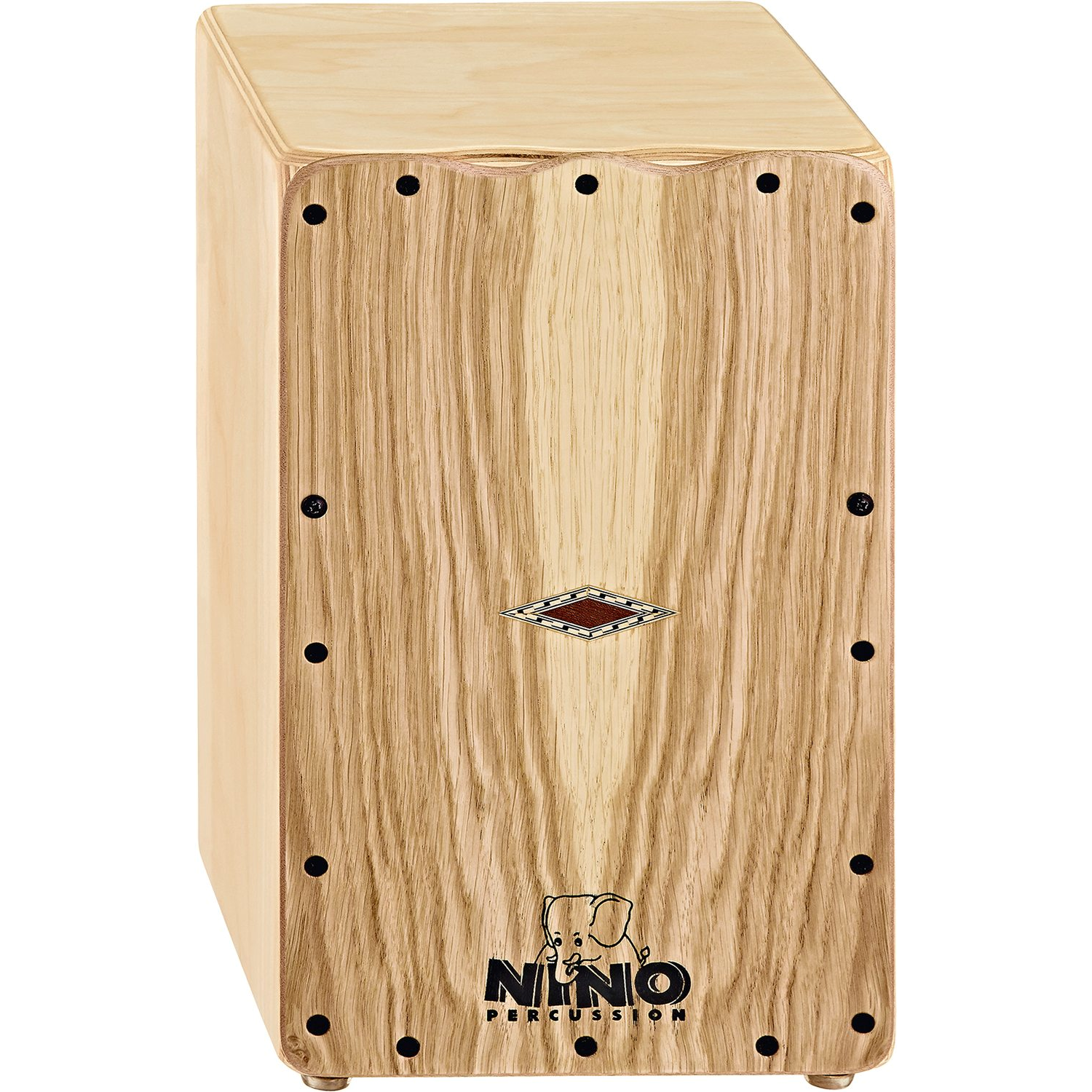 Nino Percussion AE-NINO951 Artisan Cajon White Oak 14 3/4'' Tall