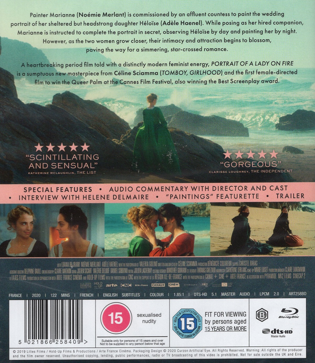 Portrait of a Lady On Fire (ej svensk text) (Blu-ray) - 2