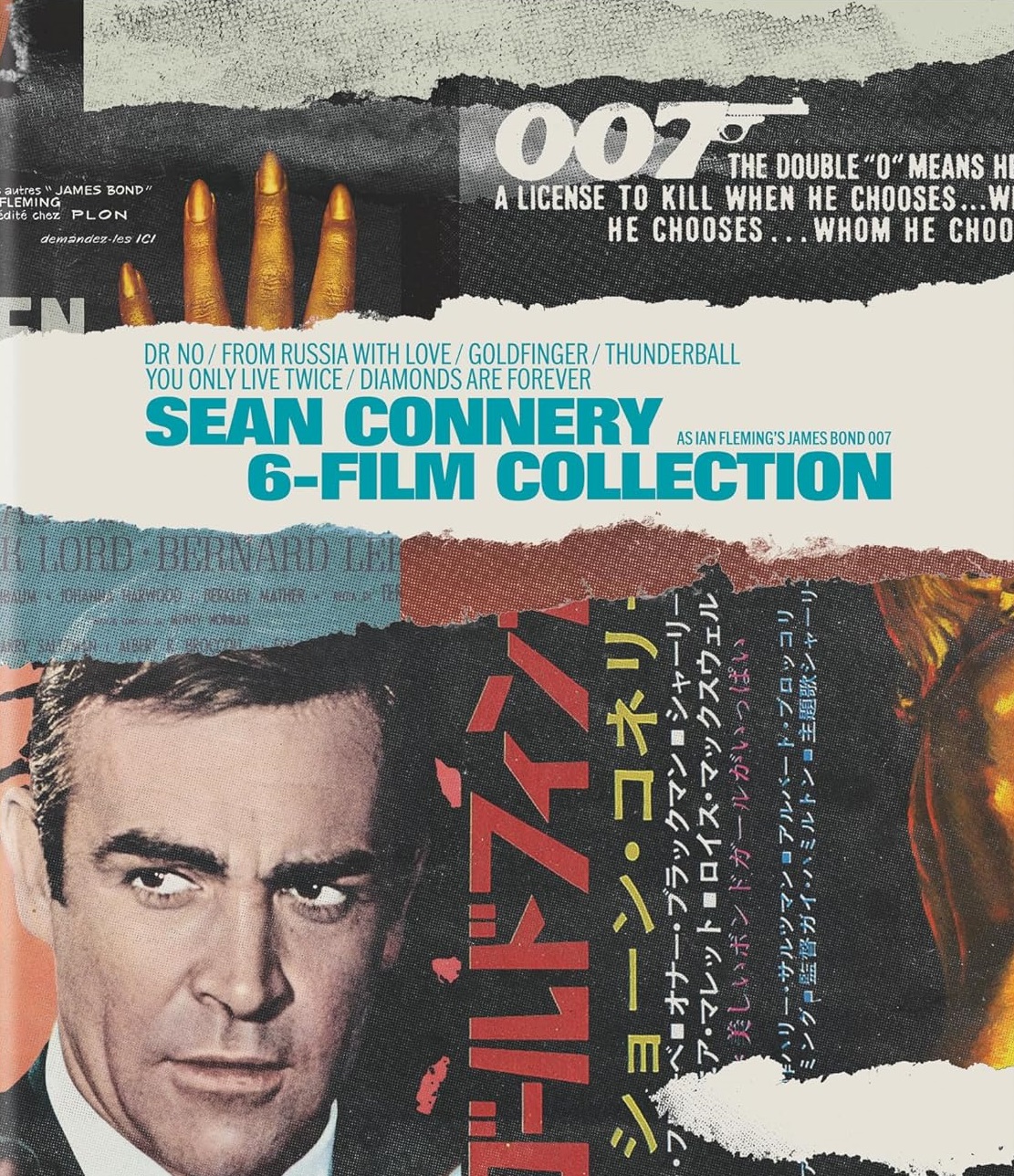 James Bond: Sean Connery 6-Film Collection (ej svensk text) (4K Ultra HD)