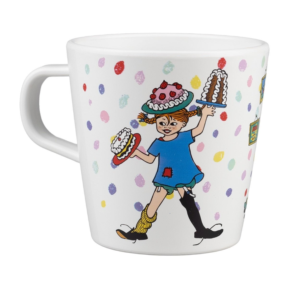 Rätt Start Mugg med Handtag  - Pippi Långstrump - 2