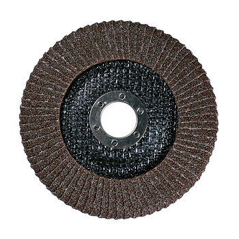 Rounded Flap Disc 125 x 22,23 mm, 40 Grit