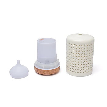 Aromadiffusor Flower of Life keramisk USB