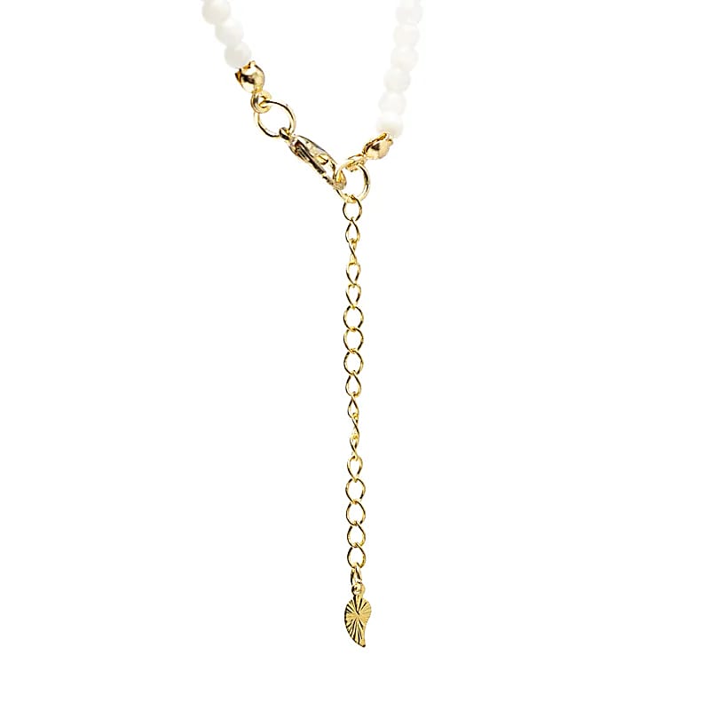 Justerbart halsband Månsten med månhänge - 2