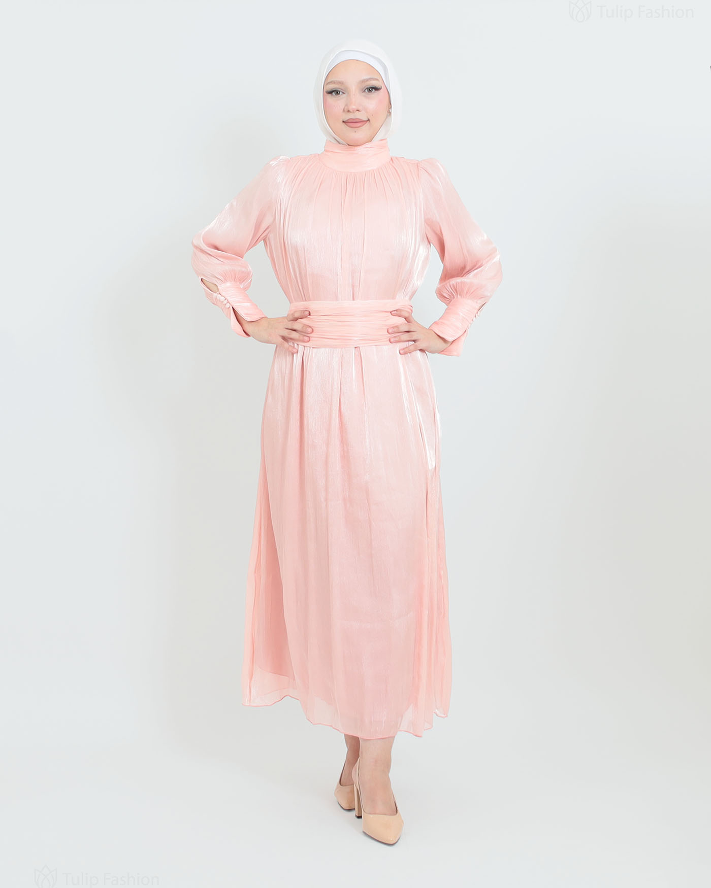 Maxi Dress - Pink - 3