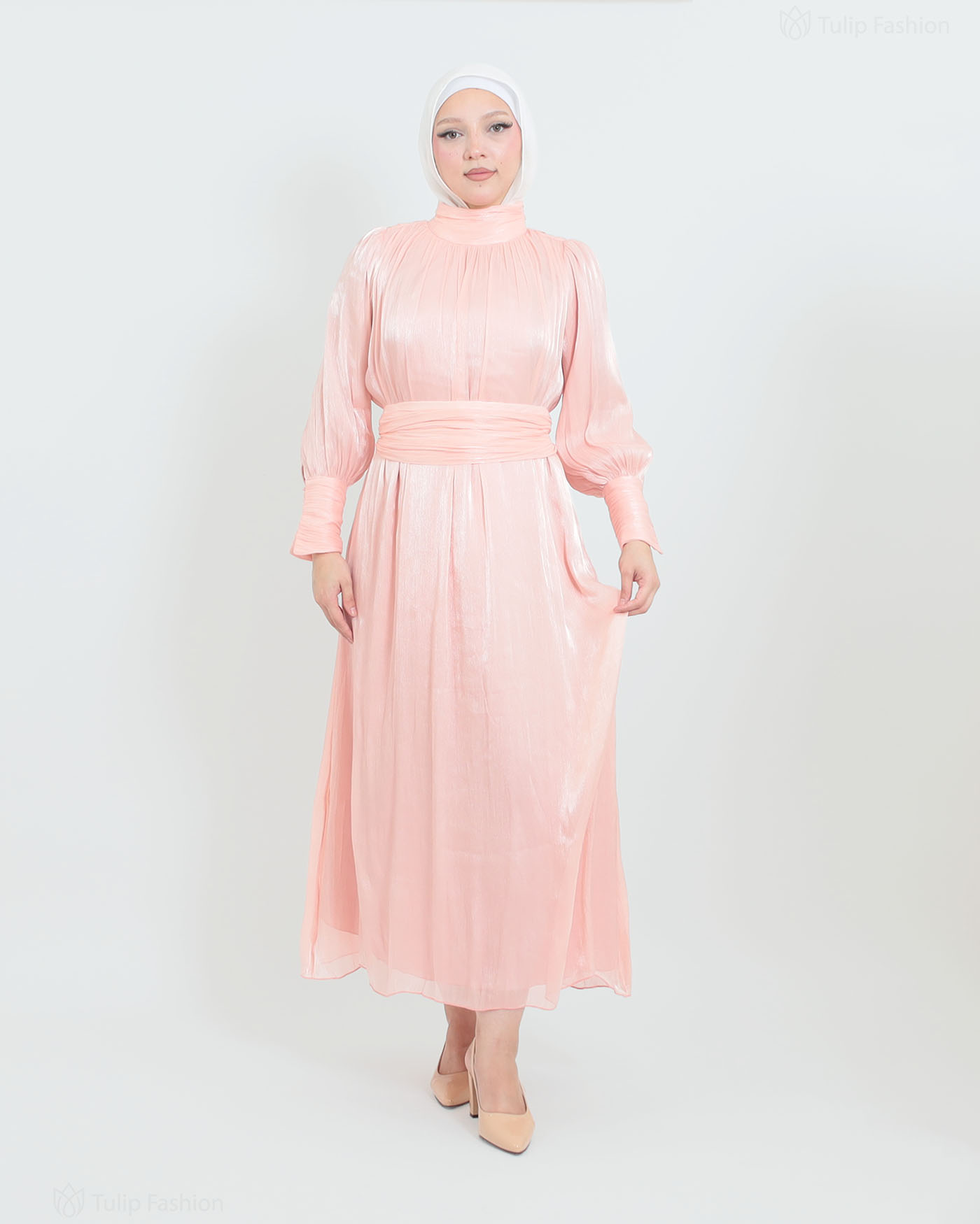 Maxi Dress - Pink - 2